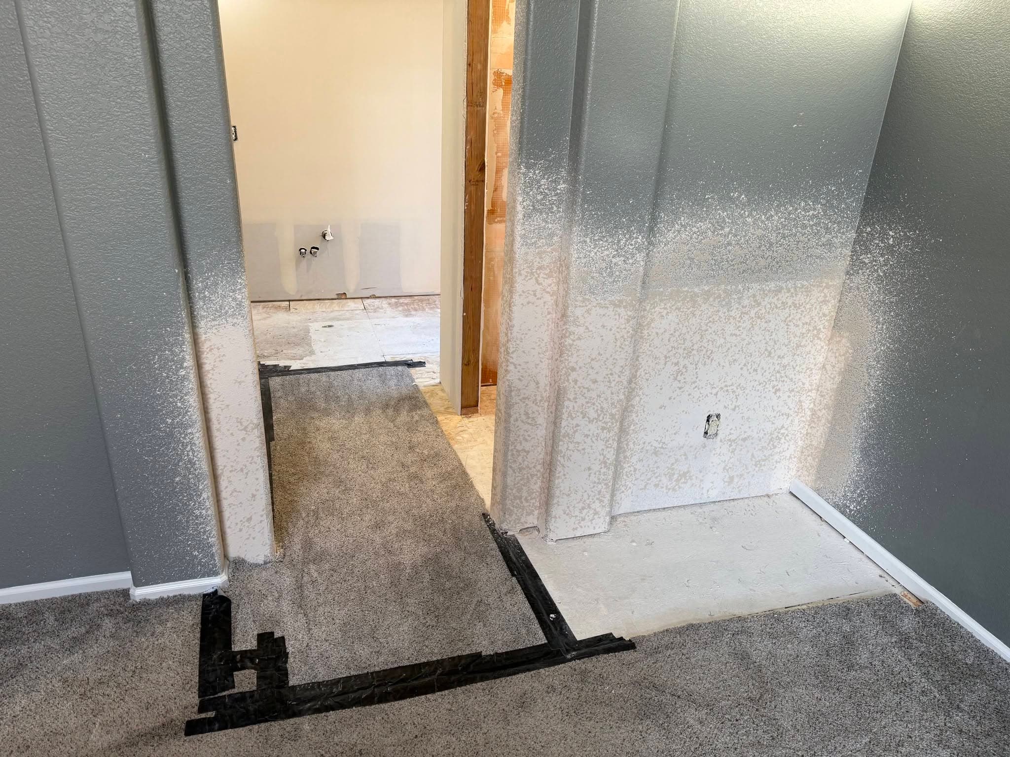Curved Wall Drywall detail